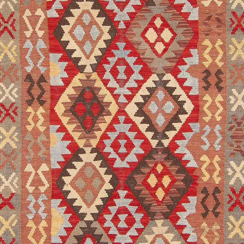 Kelim tapijt - Splash - 292 x 193 cm - veelkleurig