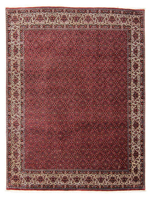 Perzisch tapijt - Bijar - 300 x 253 cm - donkerrood