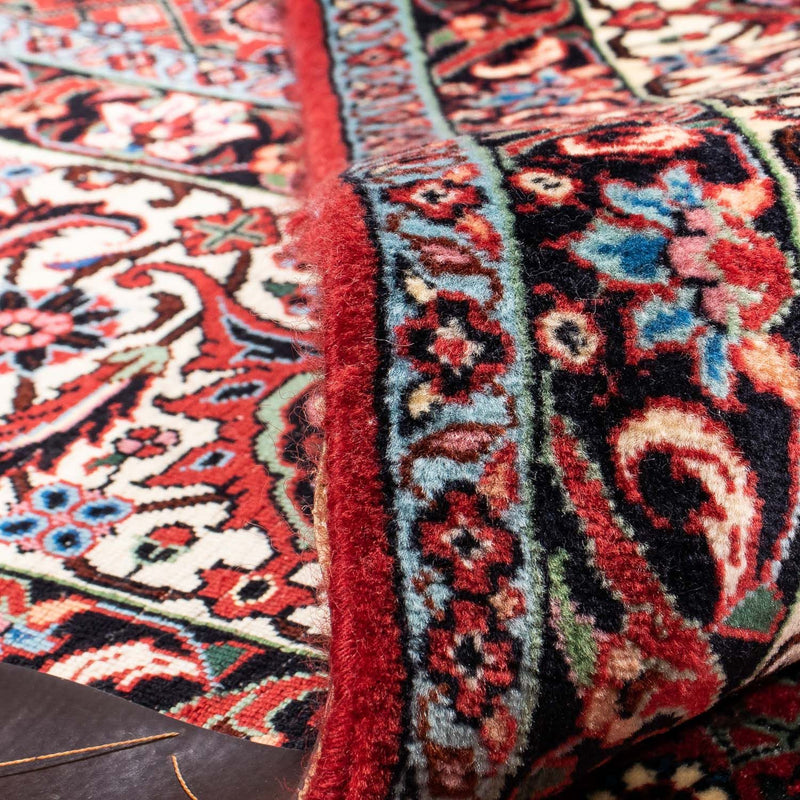 Perzisch tapijt - Bijar - 300 x 253 cm - donkerrood