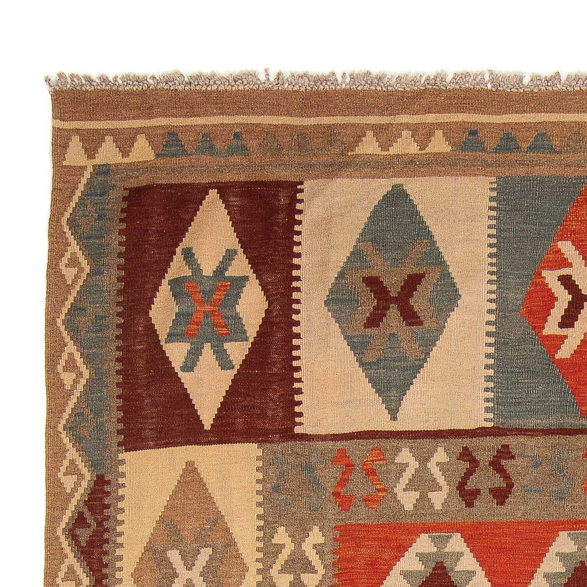 Kelim tapijt - Splash - 300 x 204 cm - veelkleurig