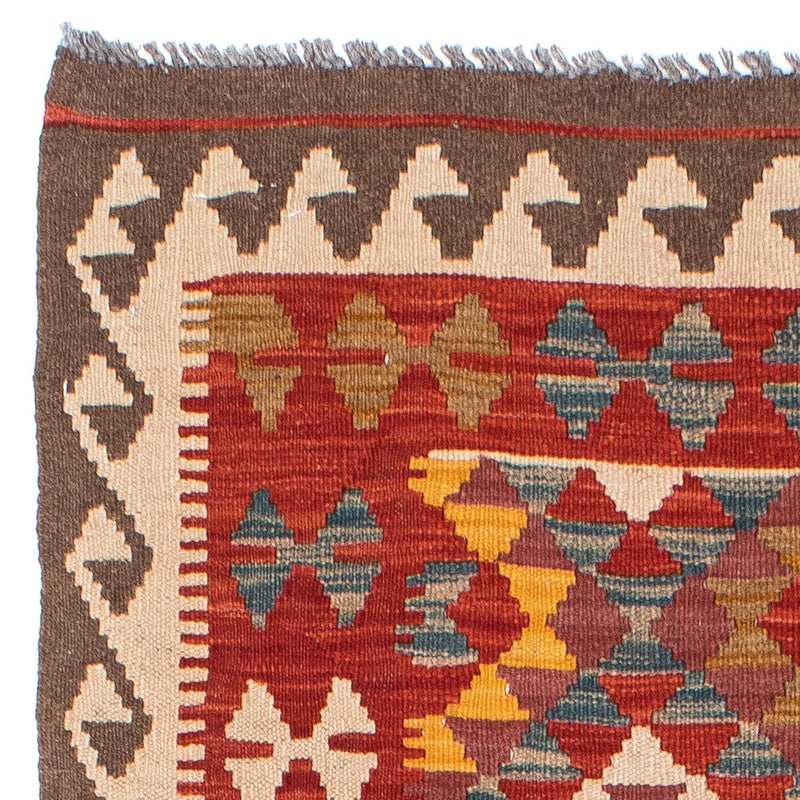 Loper Kelim tapijt - Oosters - 195 x 98 cm - rood