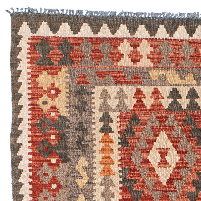 Kelim tapijt - Oosters - 194 x 147 cm - licht rood