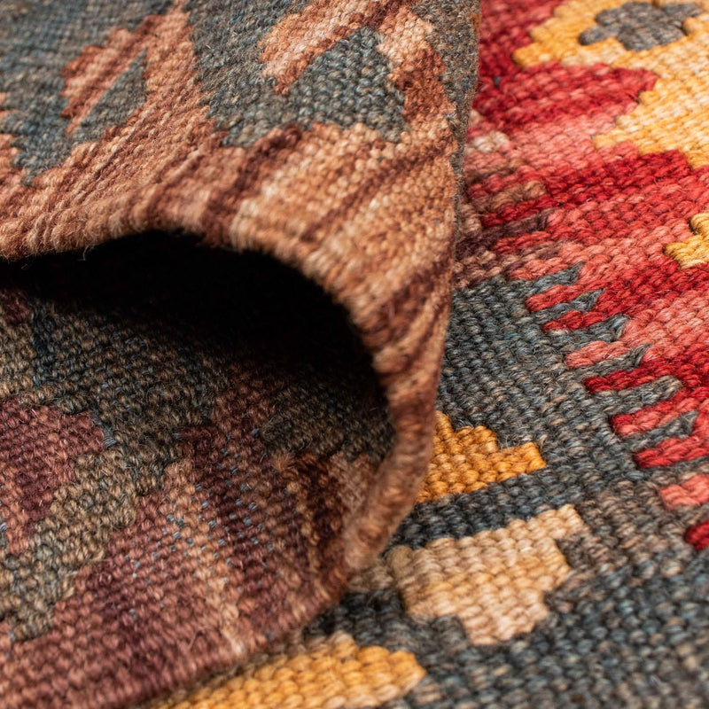 Kelim tapijt - Oosters - 195 x 145 cm - veelkleurig