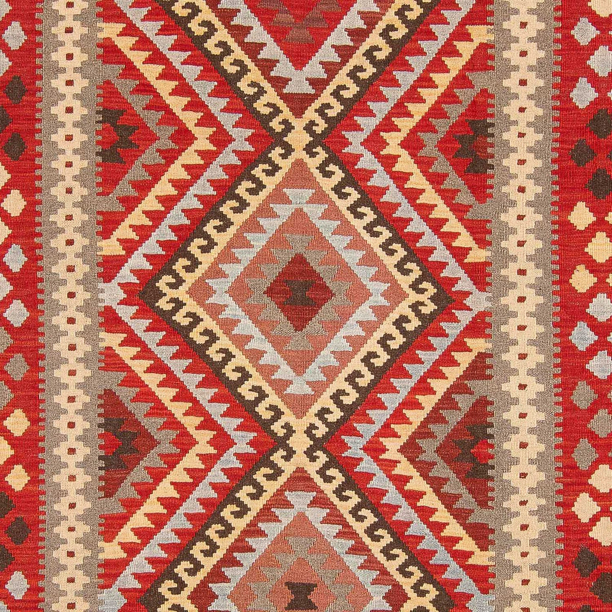 Kelim tapijt - Splash - 304 x 199 cm - veelkleurig