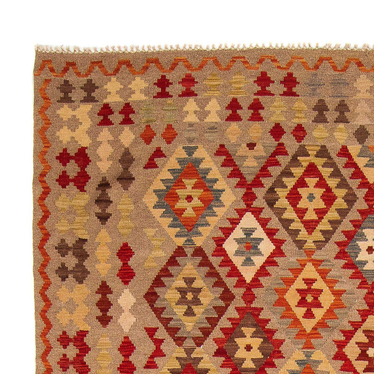 Kelim tapijt - Splash - 292 x 205 cm - veelkleurig