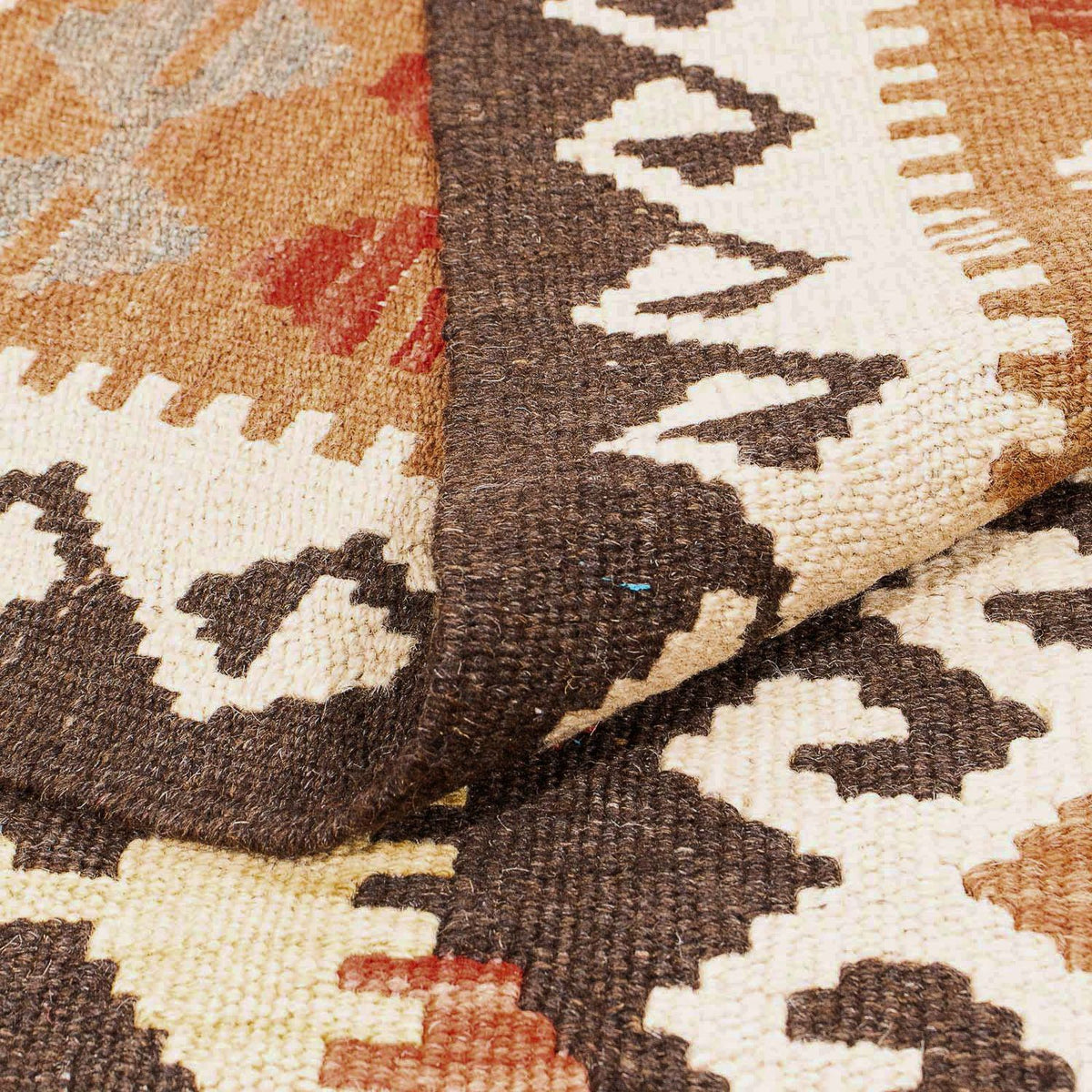 Kelim tapijt - Splash - 293 x 200 cm - veelkleurig