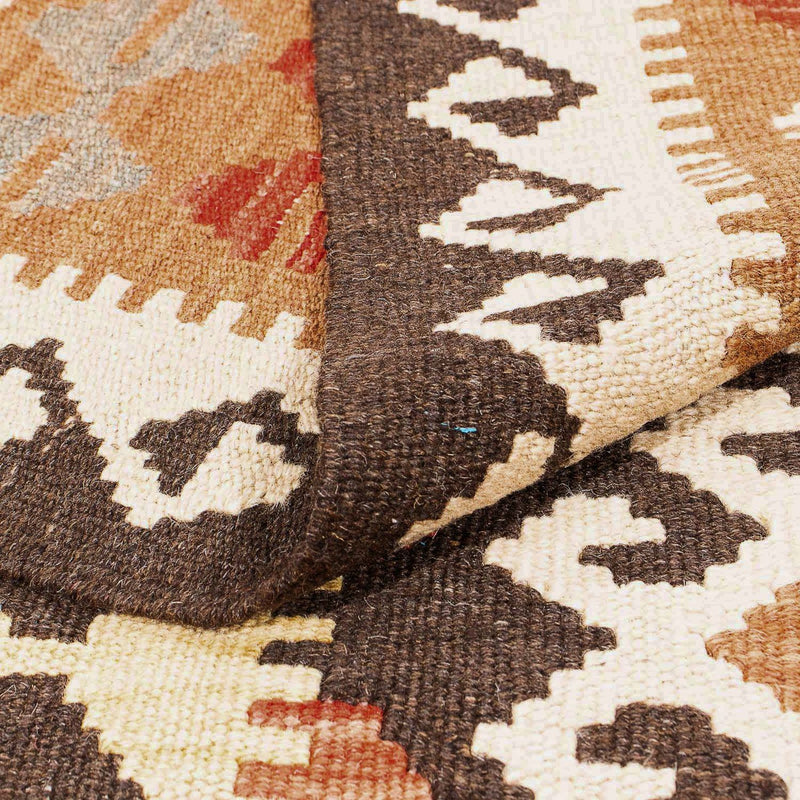 Kelim tapijt - Splash - 293 x 200 cm - veelkleurig