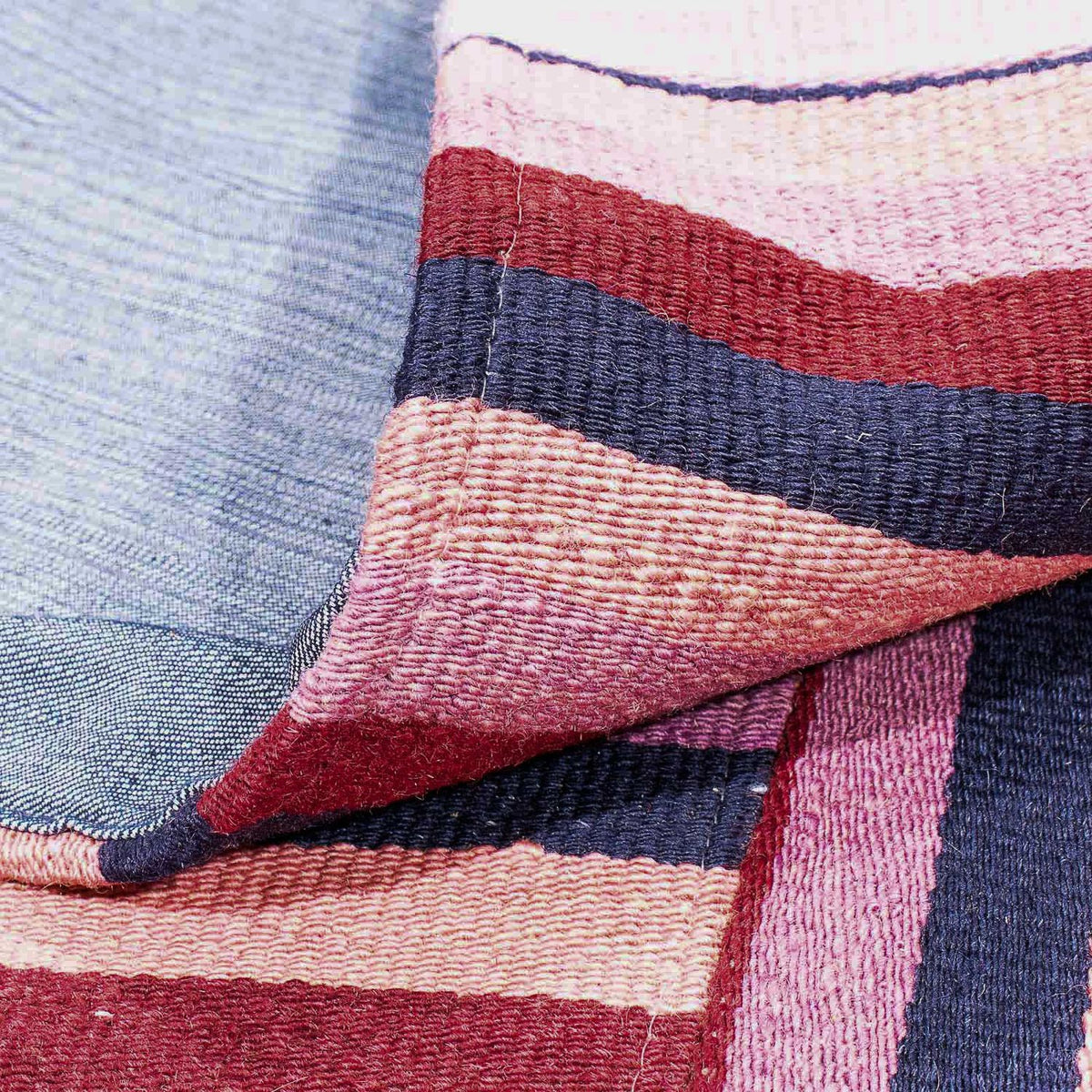 Patchwork tapijt - 298 x 155 cm - paars