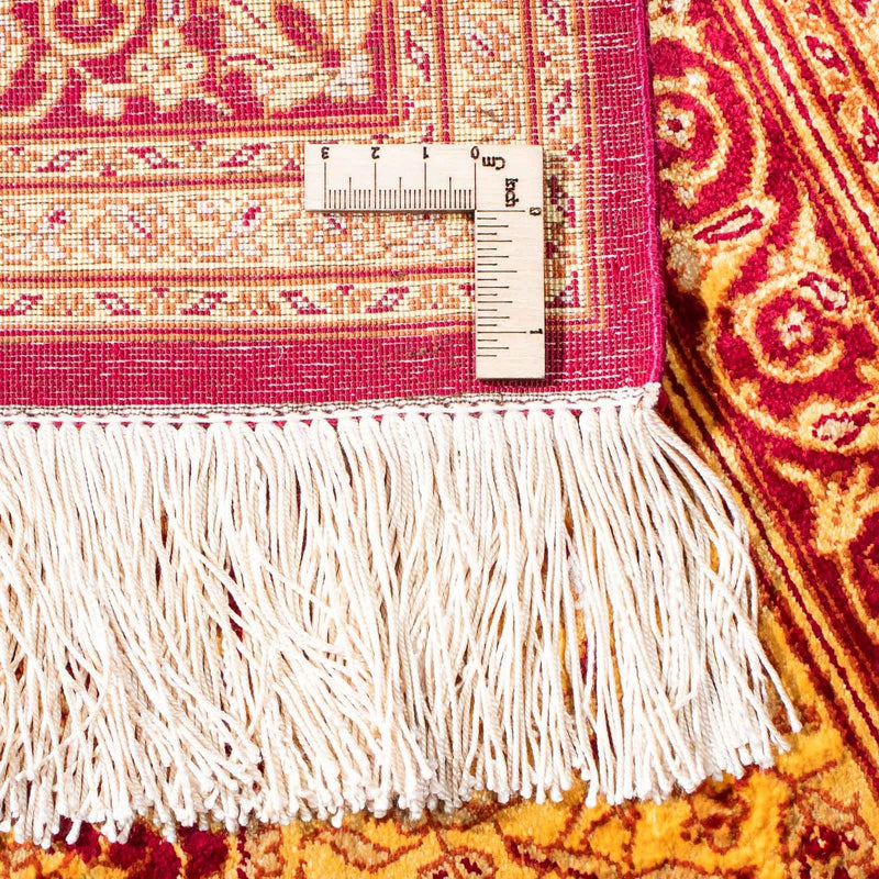 Perzisch tapijt - Ghom - 147 x 102 cm - donkerrood