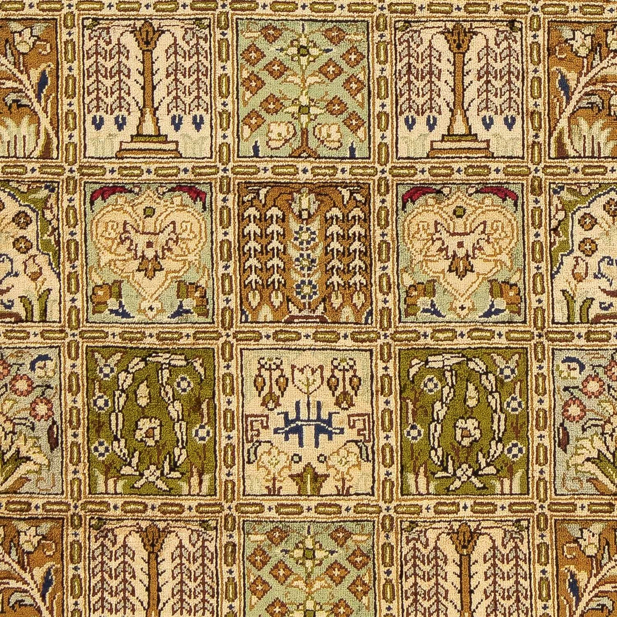 Perzisch tapijt - Ghom - 77 x 56 cm - veelkleurig