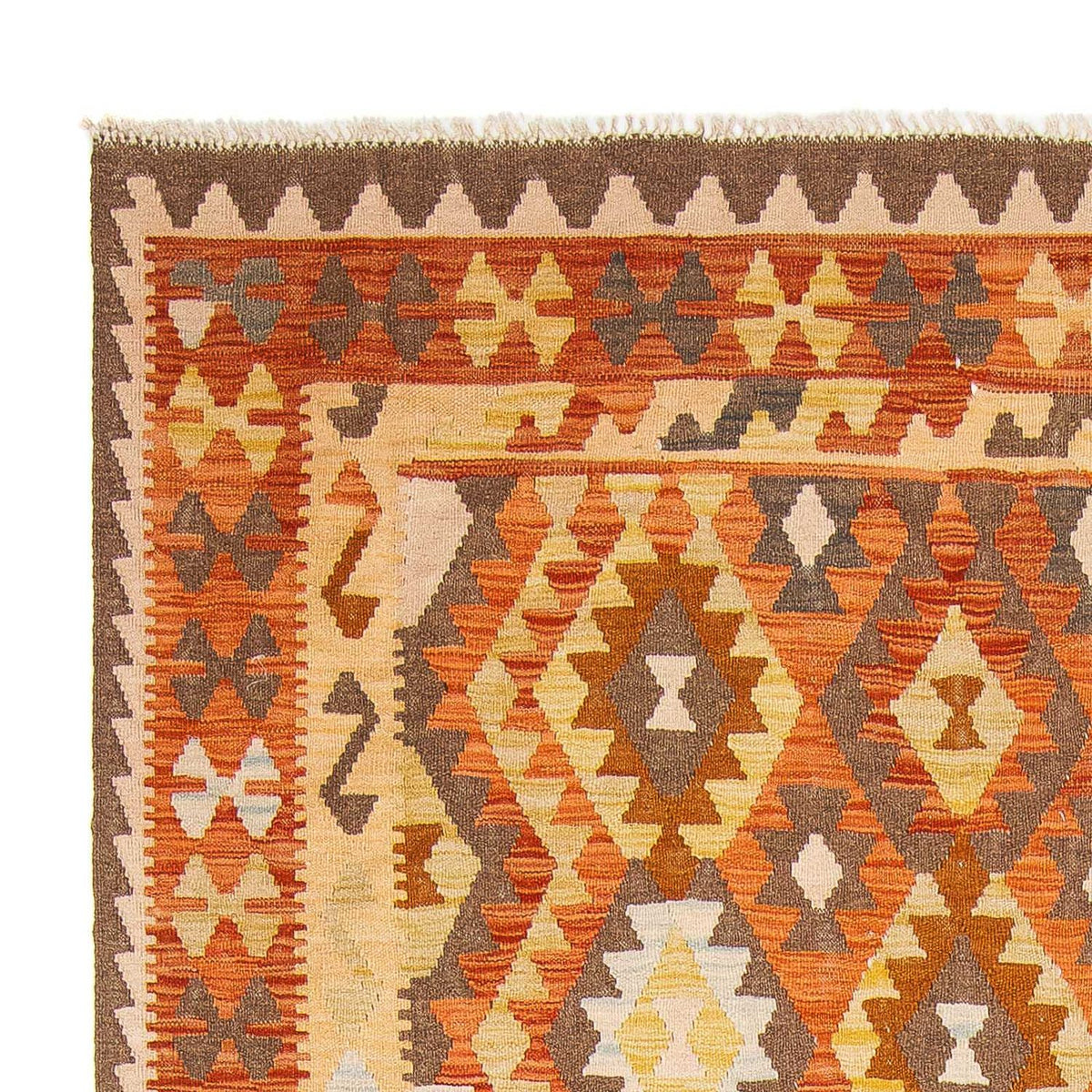 Kelim tapijt - Splash - 292 x 200 cm - veelkleurig