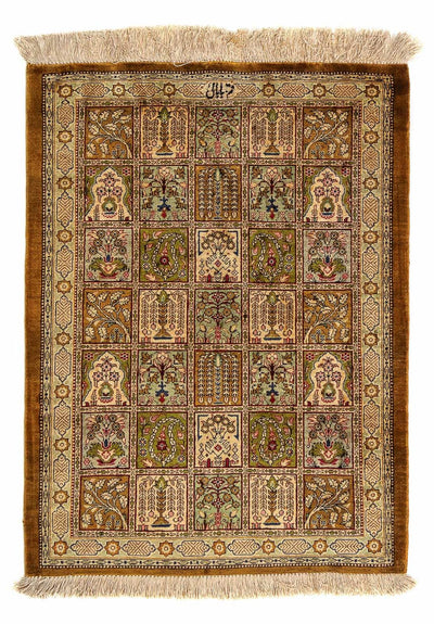 Qom Tapijt 58x75cm - Perzisch tapijt