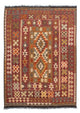 Kilim Maimana Tapijt 201x153cm - Wollen tapijt