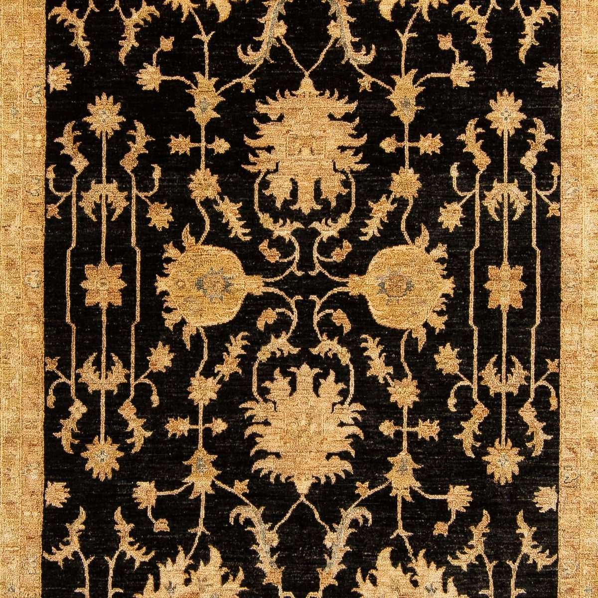 Ziegler tapijt - 408 x 202 cm - donkerblauw