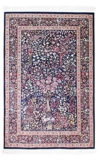 Qom Tapijt 100x152cm - Perzisch tapijt
