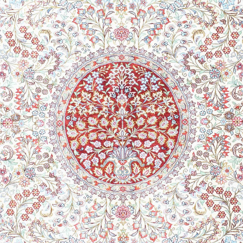 Perzisch tapijt - Ghom - 158 x 103 cm - beige