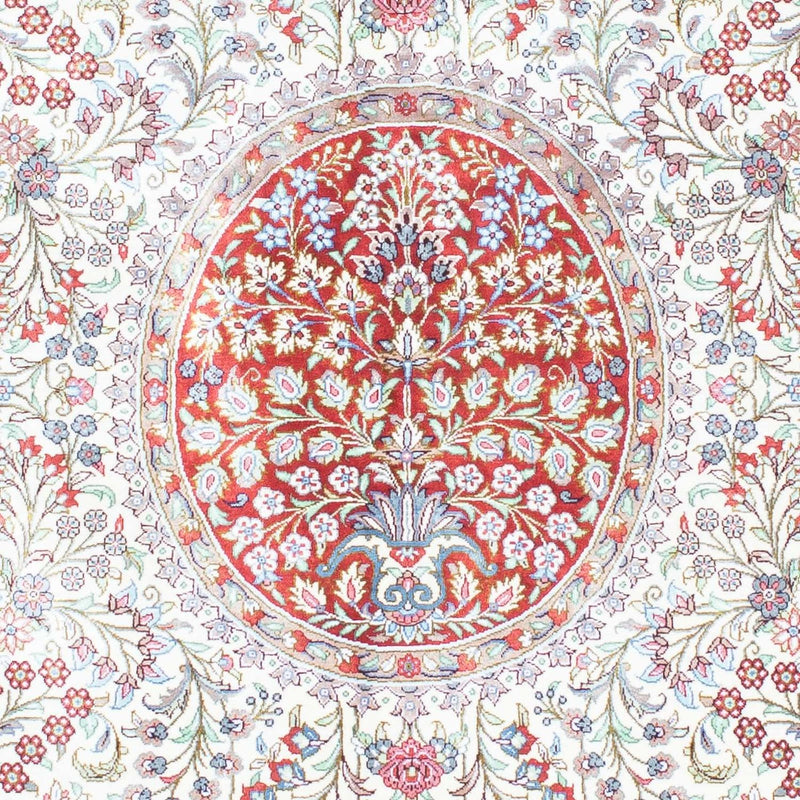 Perzisch tapijt - Ghom - 159 x 102 cm - rood