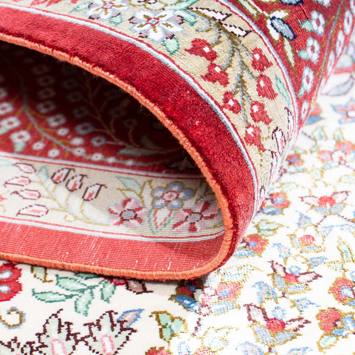 Perzisch tapijt - Ghom - 159 x 102 cm - rood