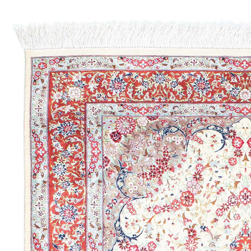 Perzisch tapijt - Ghom - 155 x 102 cm - beige