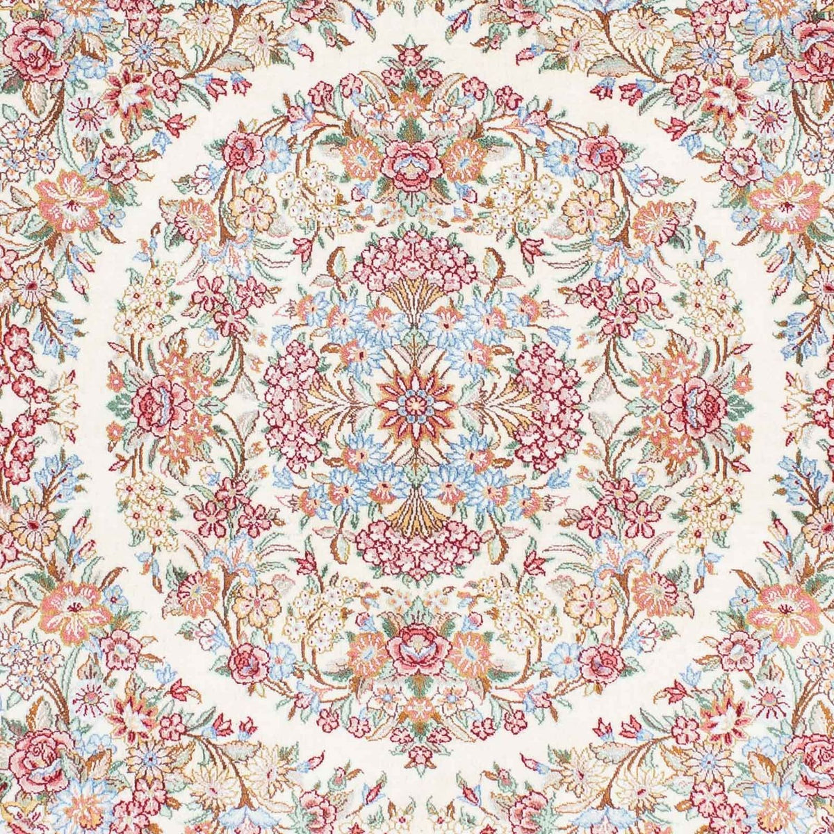 Perzisch tapijt - Ghom - 157 x 100 cm - beige