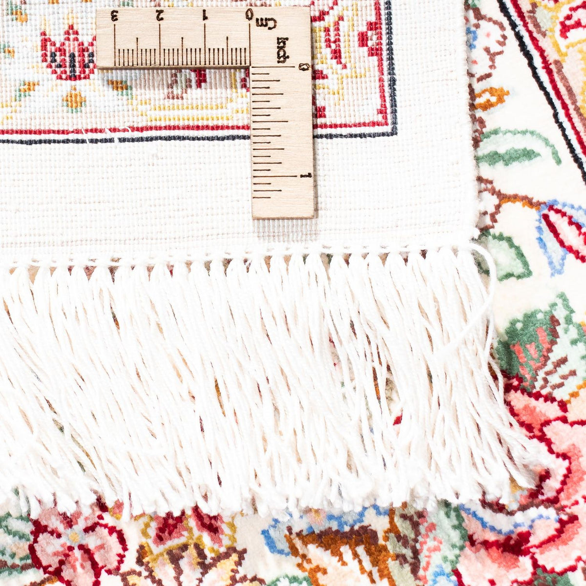 Perzisch tapijt - Ghom - 157 x 100 cm - beige