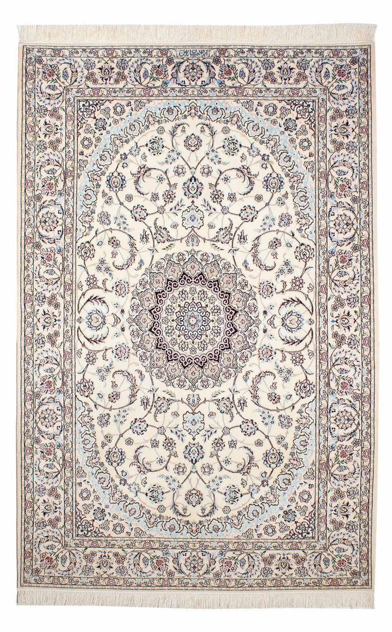 Perzisch tapijt - Nain - Premium - 226 x 150 cm - beige
