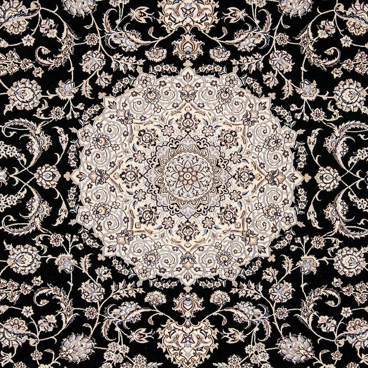 Perzisch tapijt - Nain - Premium - 304 x 215 cm - donkerblauw