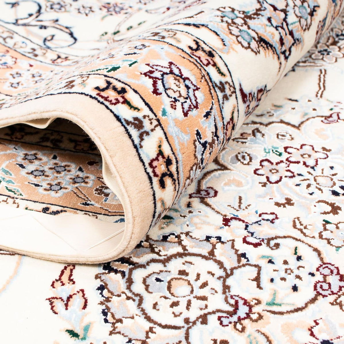 Perzisch tapijt - Nain - Premium - 440 x 304 cm - bruin