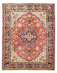 Perzisch tapijt - Tabriz - Royal - 195 x 150 cm - rood