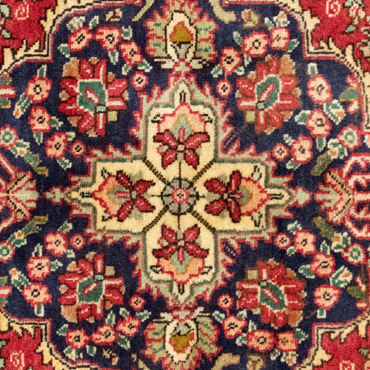 Perzisch tapijt - Tabriz - Royal - 195 x 150 cm - rood