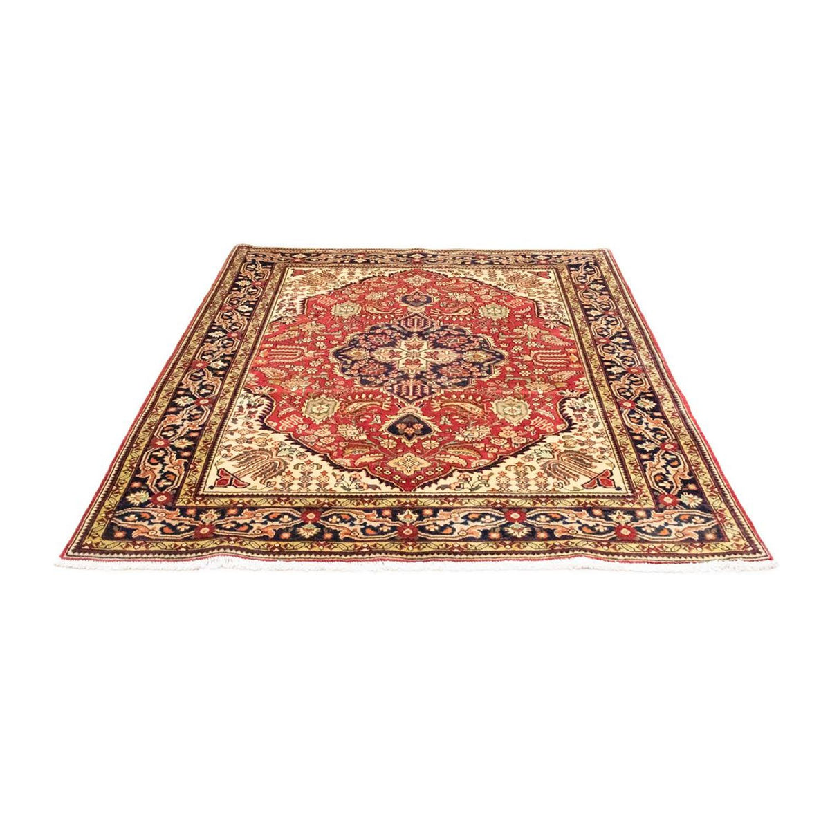 Perzisch tapijt - Tabriz - Royal - 195 x 150 cm - rood