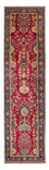 Loper Perzisch tapijt - Tabriz - 400 x 105 cm - rood