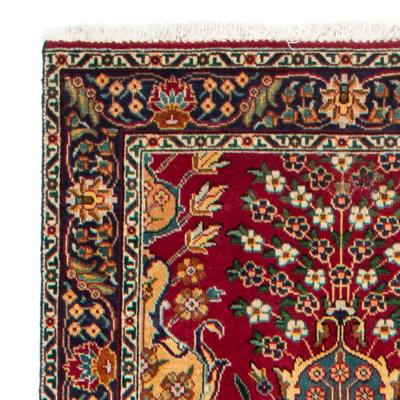 Loper Perzisch tapijt - Tabriz - 400 x 105 cm - rood