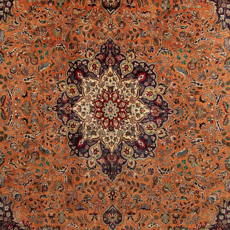 Perzisch tapijt - Tabriz - 405 x 308 cm - roest