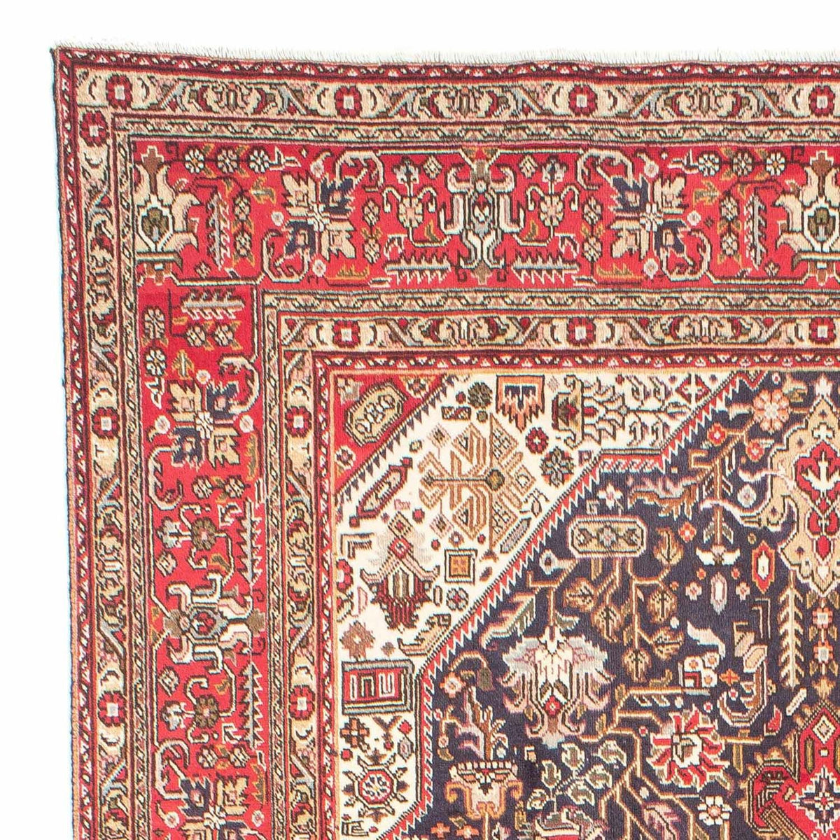 Perzisch tapijt - Tabriz - 300 x 195 cm - rood