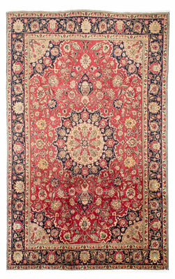 Perzisch tapijt - Tabriz - 310 x 200 cm - licht rood