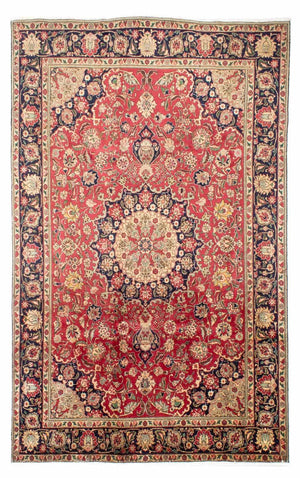 Perzisch tapijt - Tabriz - 310 x 200 cm - licht rood