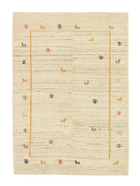 Gabbeh tapijt - Perzisch - 143 x 97 cm - beige