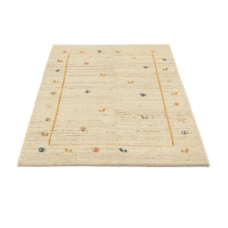 Gabbeh tapijt - Perzisch - 143 x 97 cm - beige