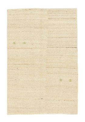 Gabbeh tapijt - Perzisch - 140 x 95 cm - beige