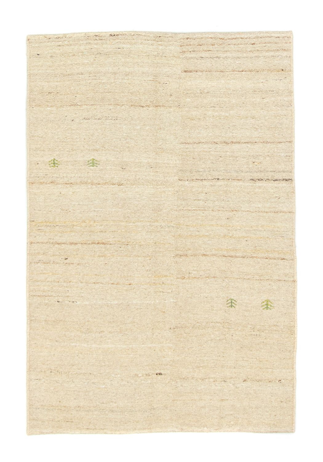 Gabbeh tapijt - Perzisch - 140 x 95 cm - beige