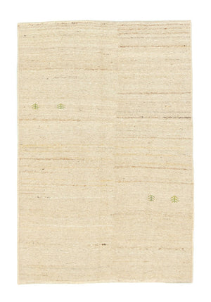 Gabbeh tapijt - Perzisch - 140 x 95 cm - beige