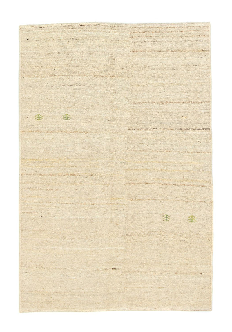 Gabbeh tapijt - Perzisch - 140 x 95 cm - beige