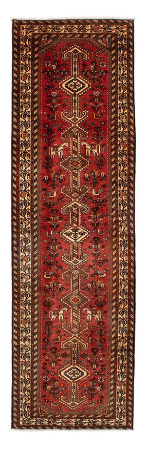 Loper Perzisch Tapijt - Nomadisch - 393 x 115 cm - licht rood