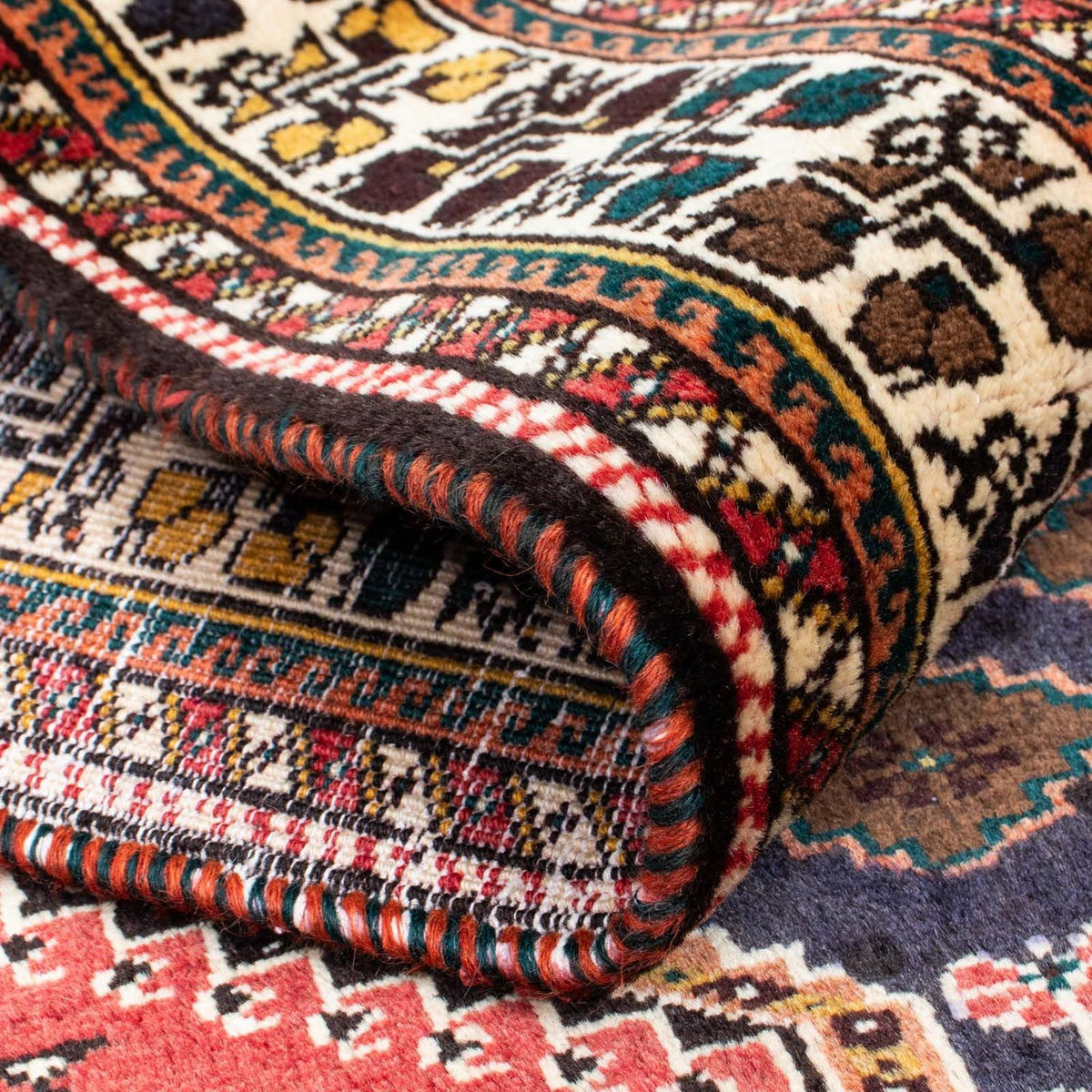 Loper Perzisch Tapijt - Nomadisch - 400 x 105 cm - rood