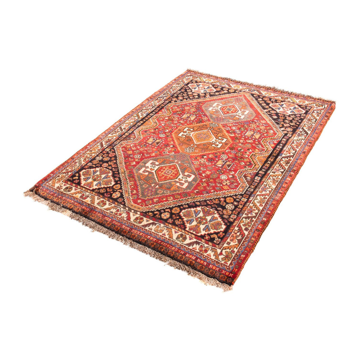 Perzisch Tapijt - Nomadisch - 155 x 112 cm - rood