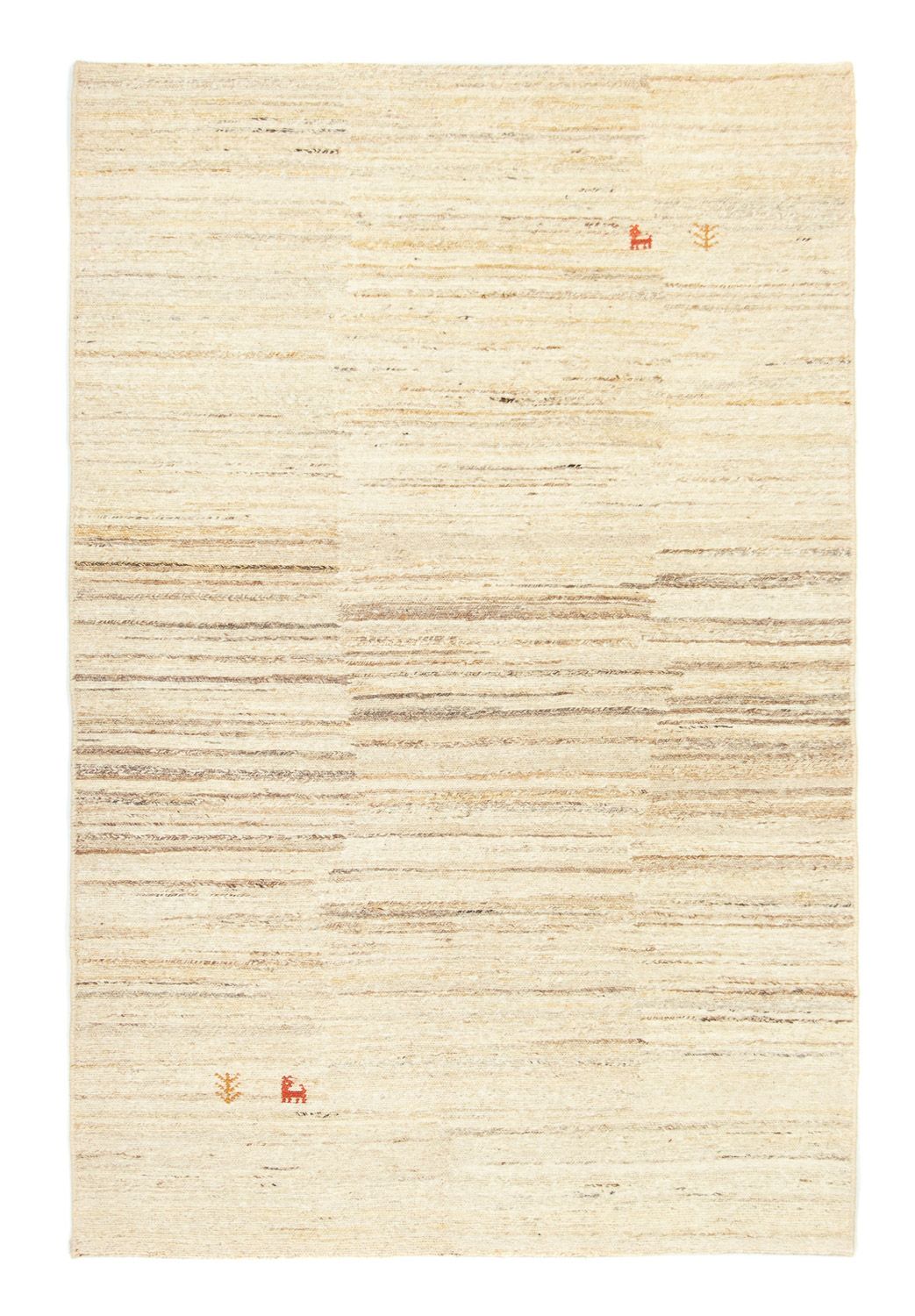 Gabbeh tapijt - Perzisch - 180 x 117 cm - beige