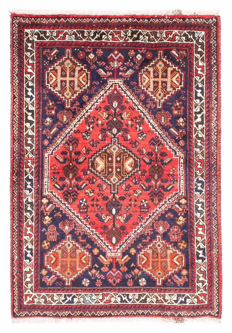 Perzisch Tapijt - Nomadisch - 164 x 118 cm - donkerblauw