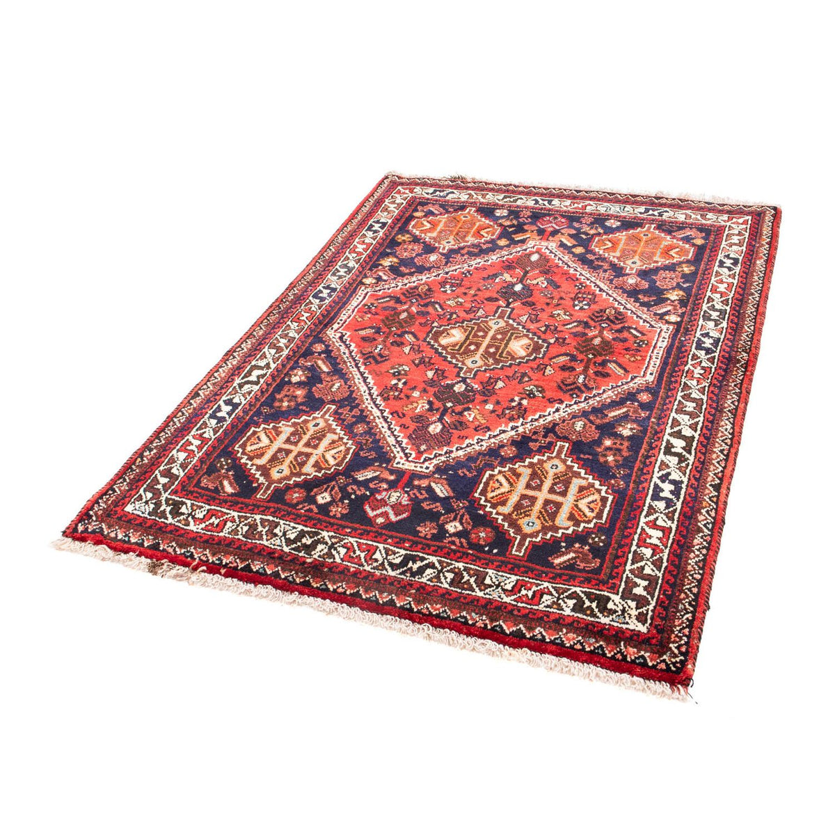 Perzisch Tapijt - Nomadisch - 164 x 118 cm - donkerblauw