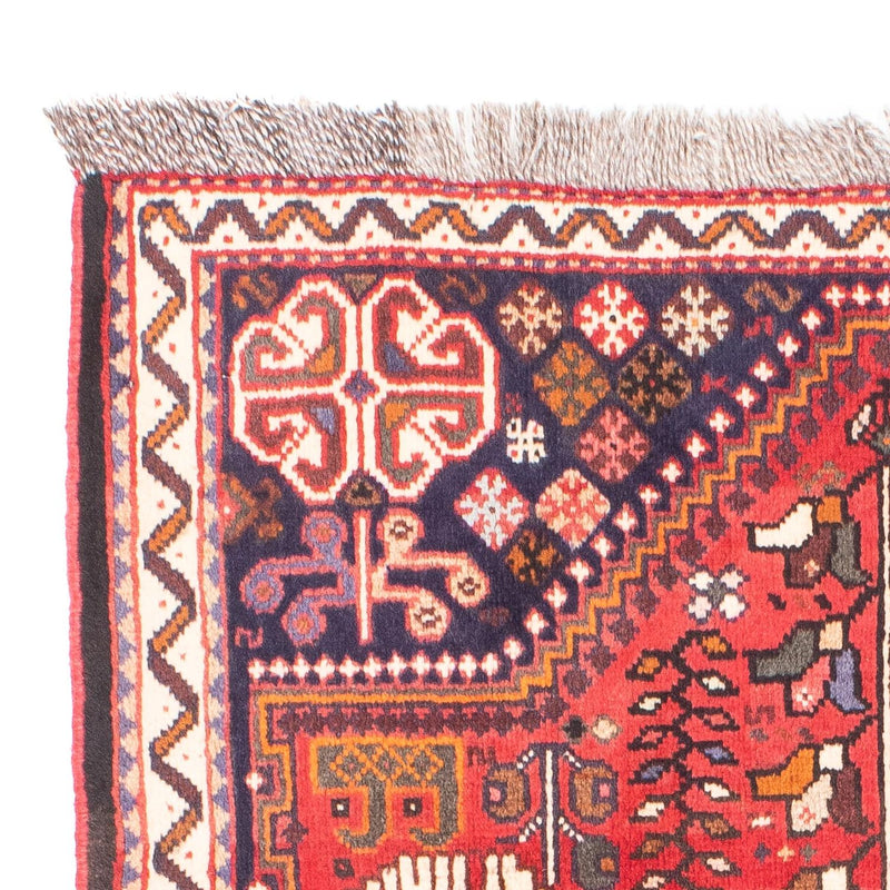 Perzisch Tapijt - Nomadisch - 153 x 106 cm - donkerrood